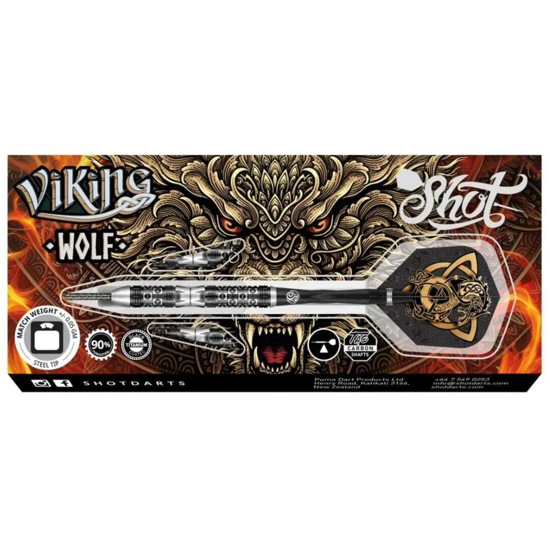 Shot Viking Wolf 90% Steeldarts 23g 5/6