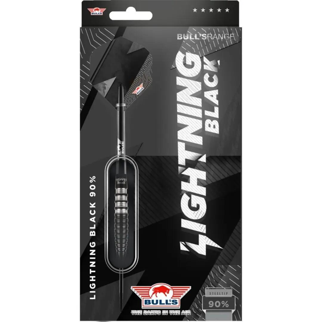 Bull's Lightning Black 90% Steeldarts 21g 5/7
