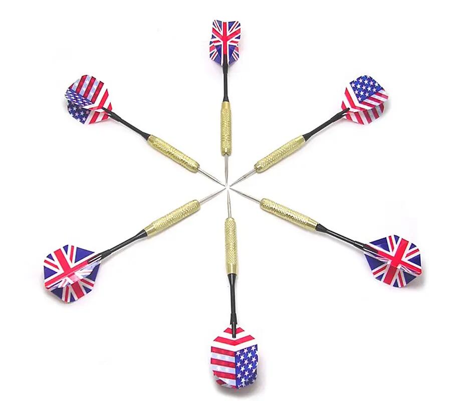 Harrows 2 in 1 Familie Dart Spel - Dart Bord & 2 Sets Darts 4/4