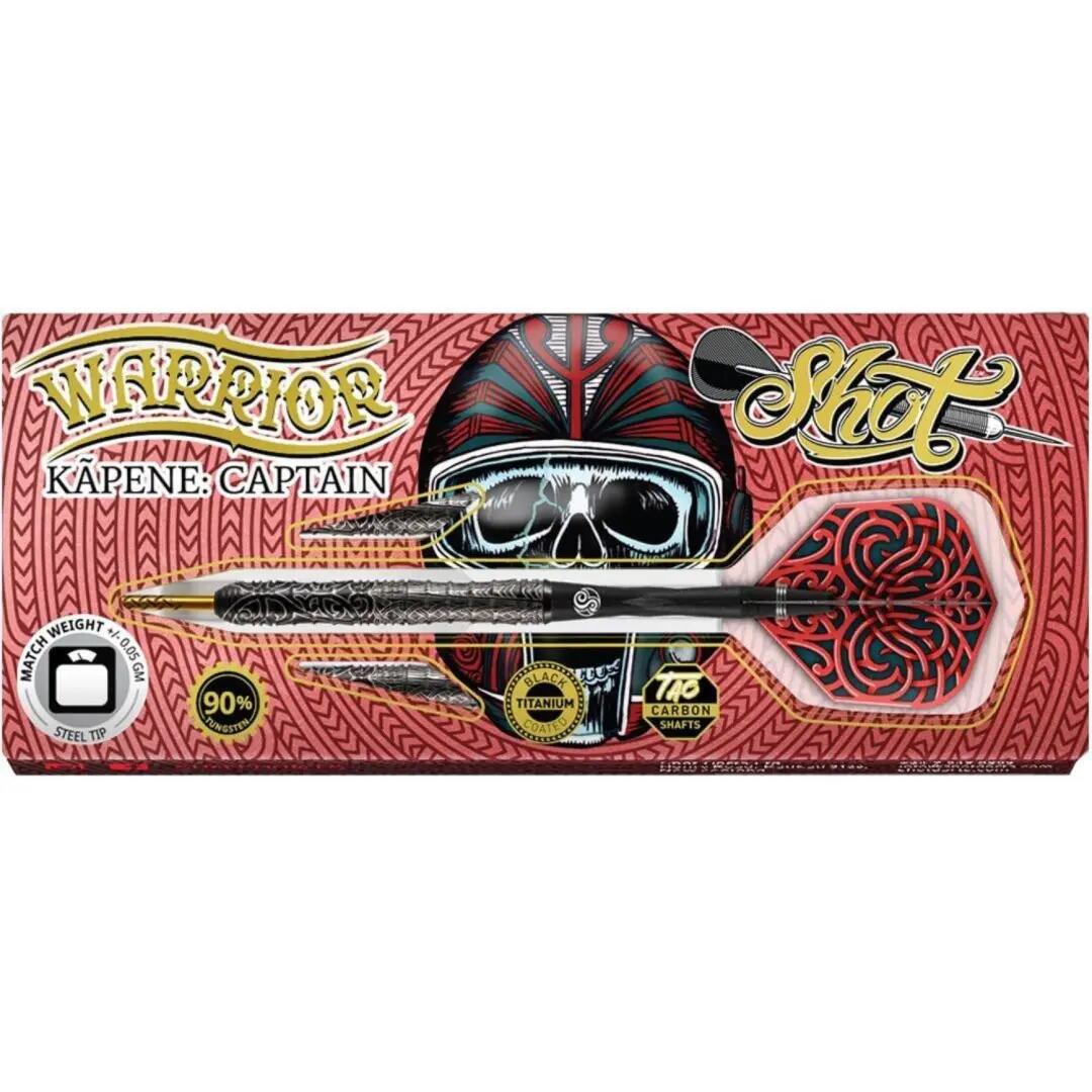 Shot Warrior Kapene 90 % Steeldarts 22gr. 6/7