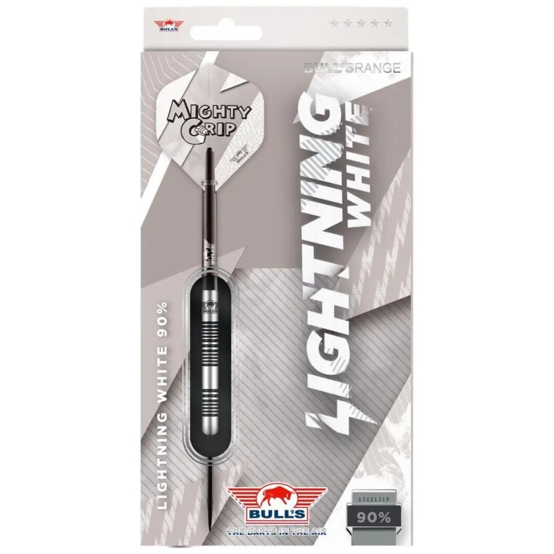 Bull's Lightning White 90% Steeldarts 21g 5/7