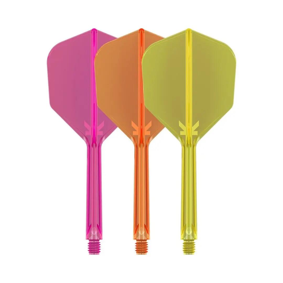 Target K-Flex Flightsystem No.2 19 mm kurz neon gelb 5/5