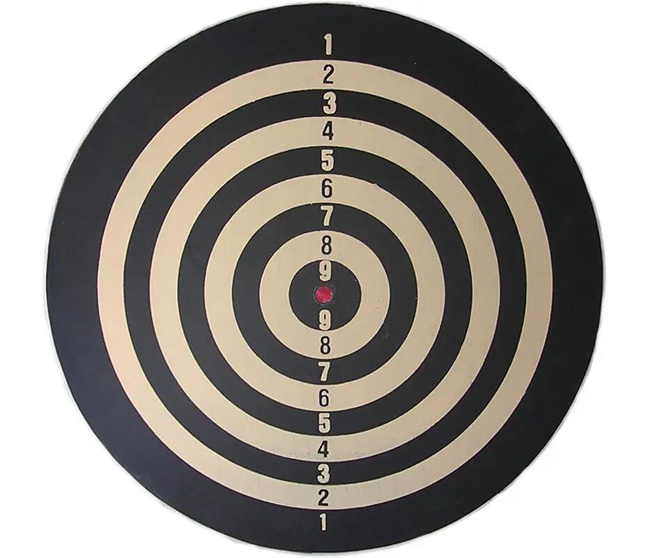 Harrows 2 in 1 Familie Dart Spel - Dart Bord & 2 Sets Darts 2/4