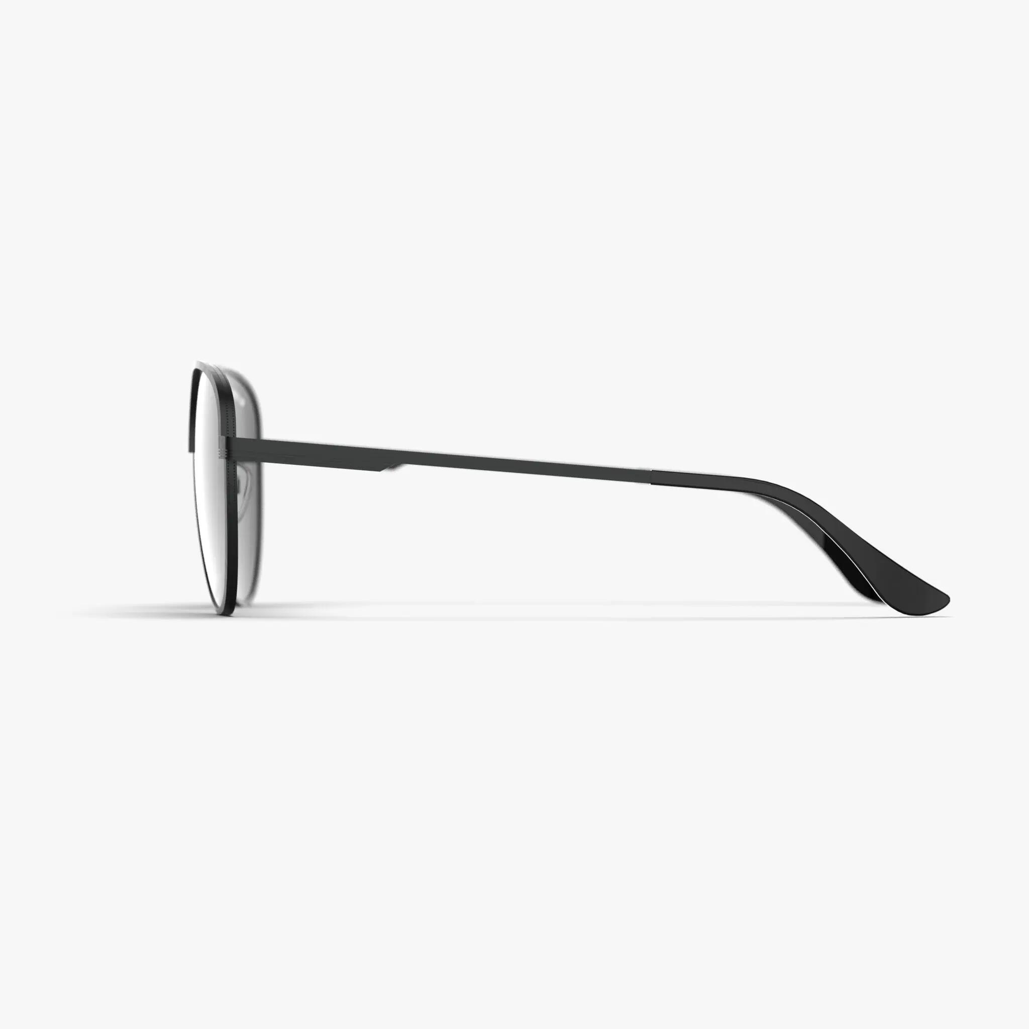 Lunettes de soleil aviateur Apache Noir 3/5
