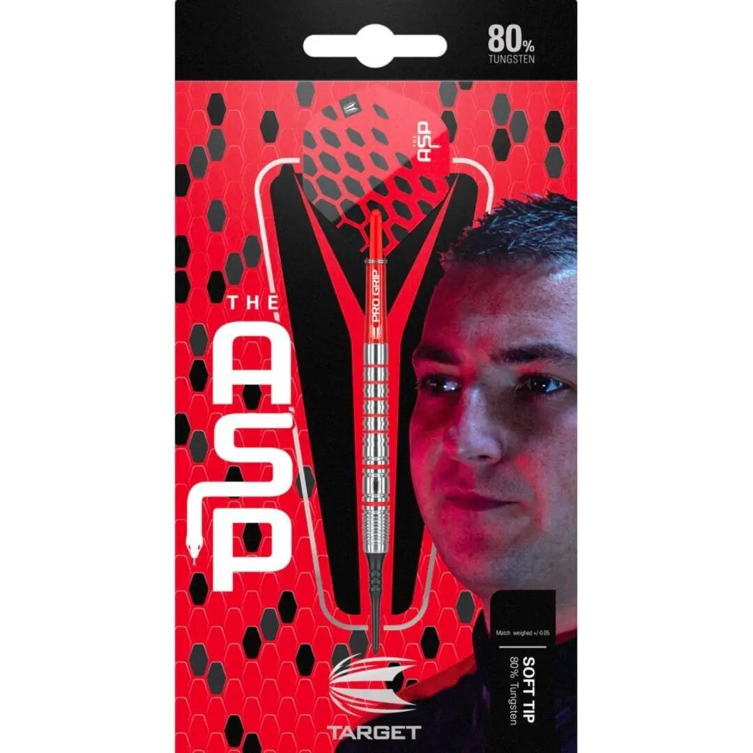 Target "The Asp" Nathan Aspinall 80% Tungsten 18g Softdarts 6/6