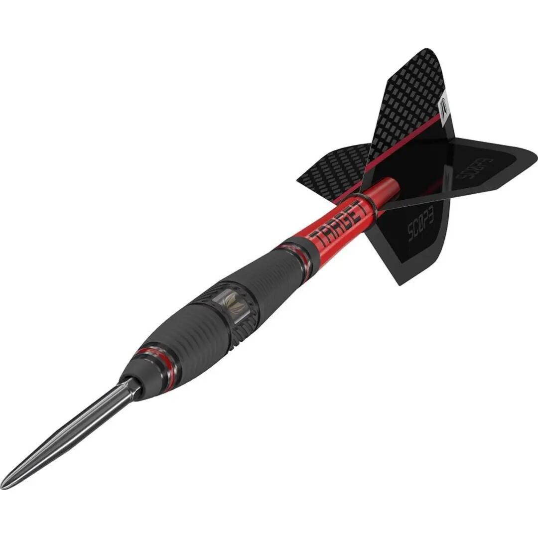 Scope Steel Tip Dartset 90% Tungsten met Swiss Point Systeem 6/6