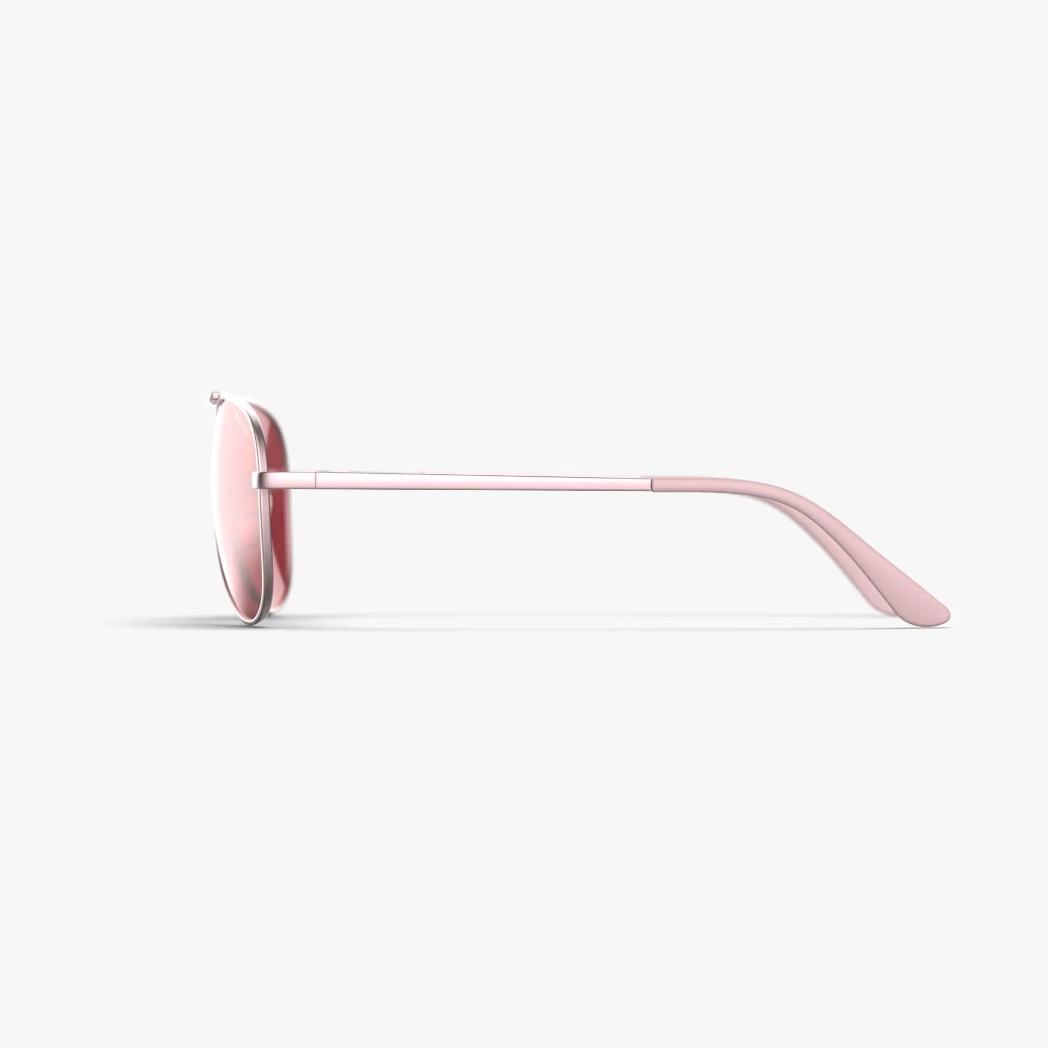 Lunettes de soleil enfant aviateur Ama Rose 3/4
