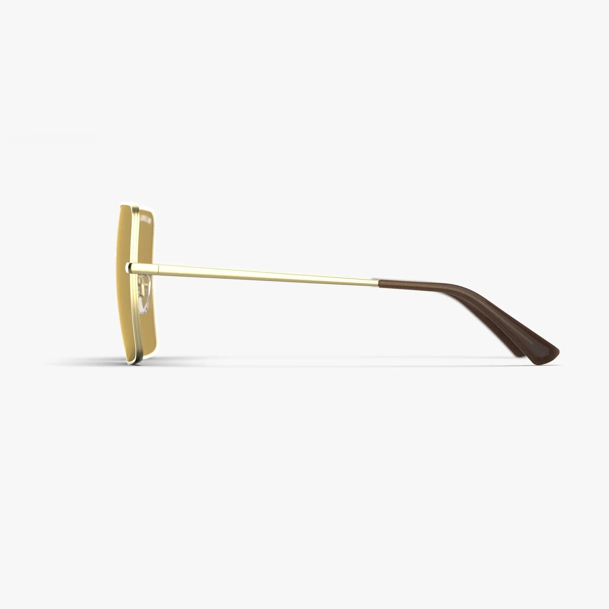 Lunettes de soleil Magnolia Doré 3/3