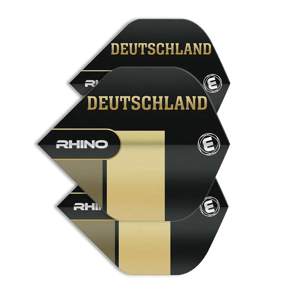 Letky Rhino Black & Gold Flag - Deutschland W6905.206 3/3
