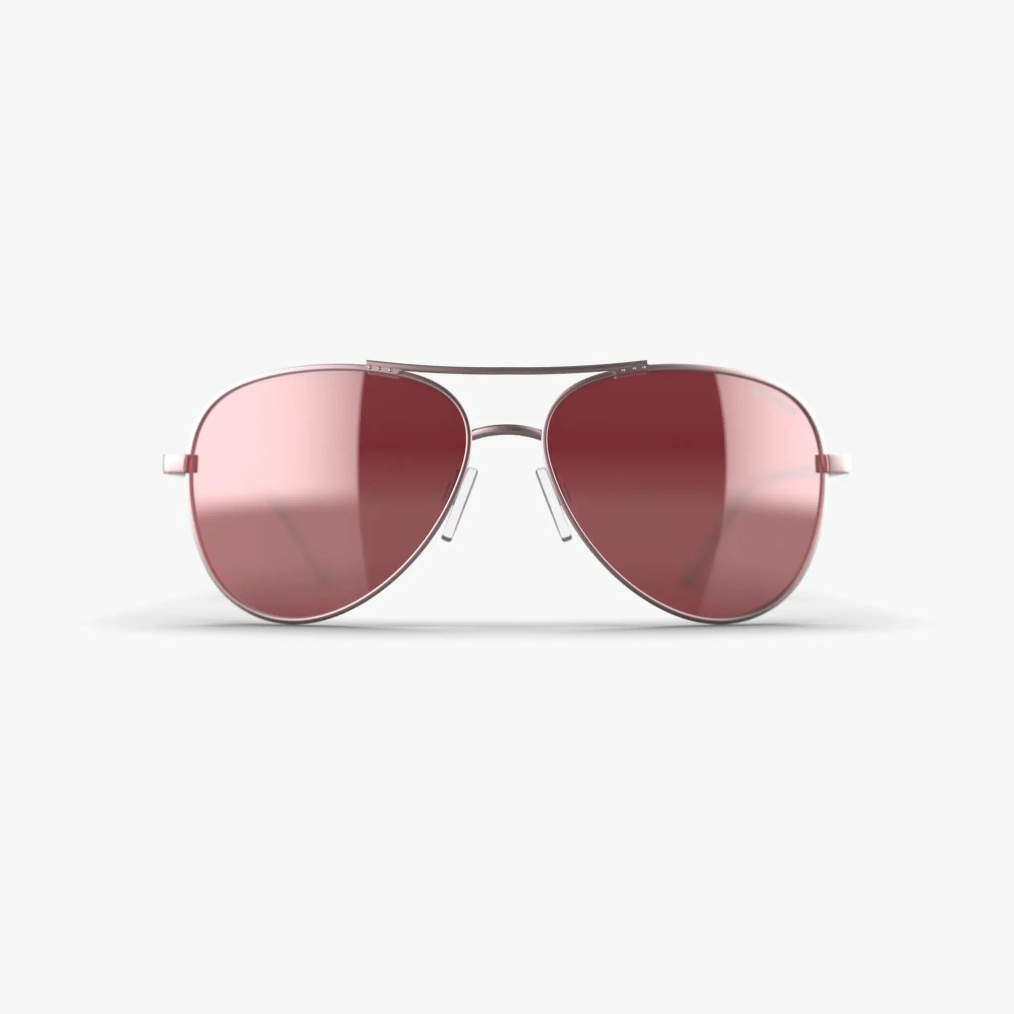 Lunettes de soleil enfant aviateur Ama Rose 2/4