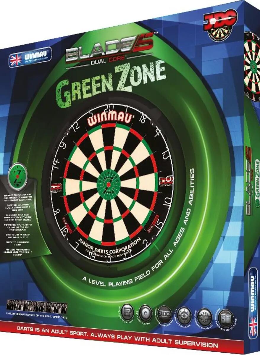 Winmau Dartboard Green Zone 3019 4/5