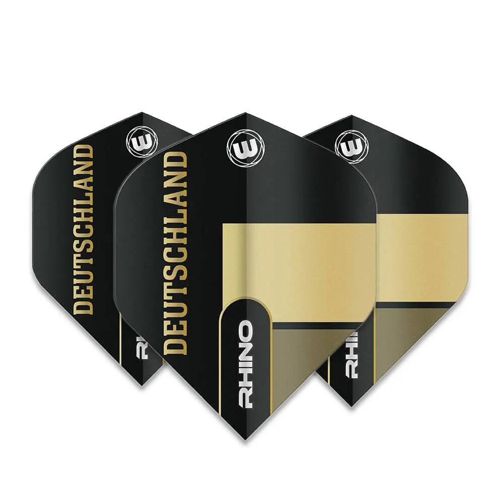 Letky Rhino Black & Gold Flag - Deutschland W6905.206 2/3