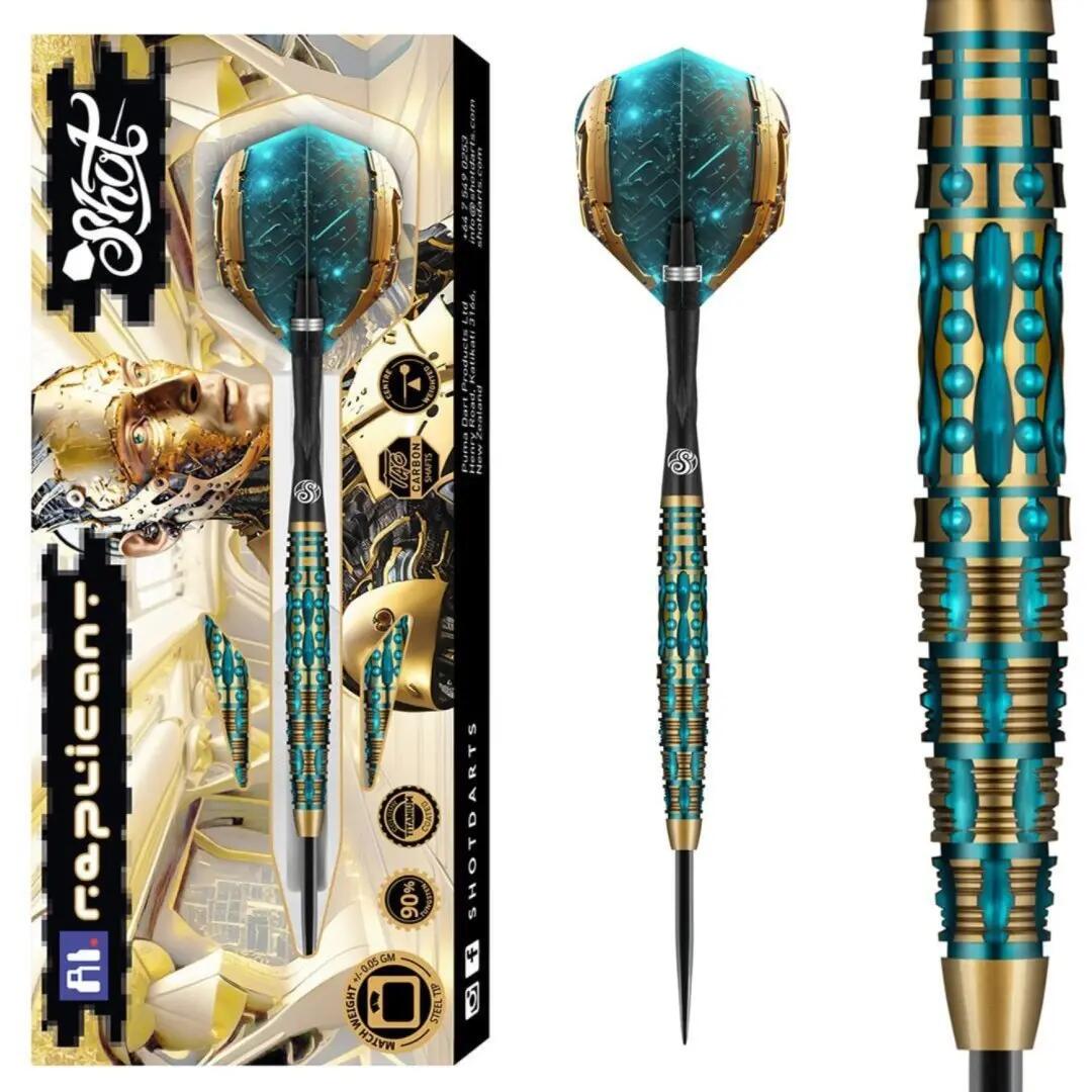 Shot! AI-Replikant 90% Steeldarts 23g 3/5