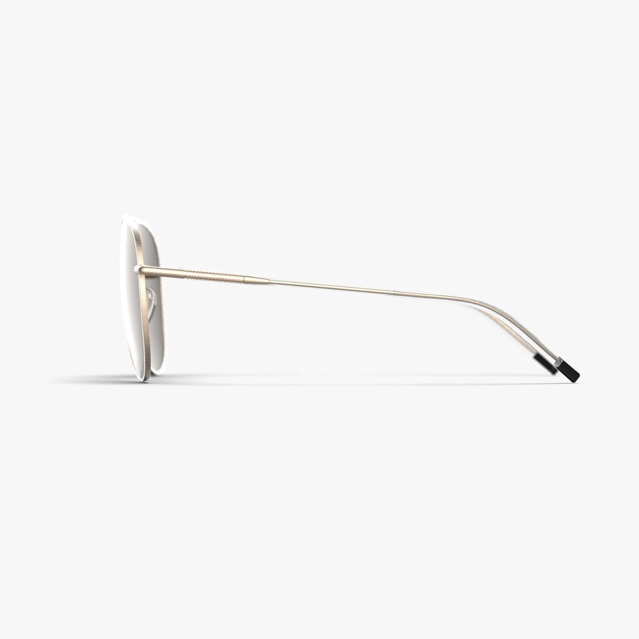 Lunettes de soleil aviateur Jett Doré 3/4