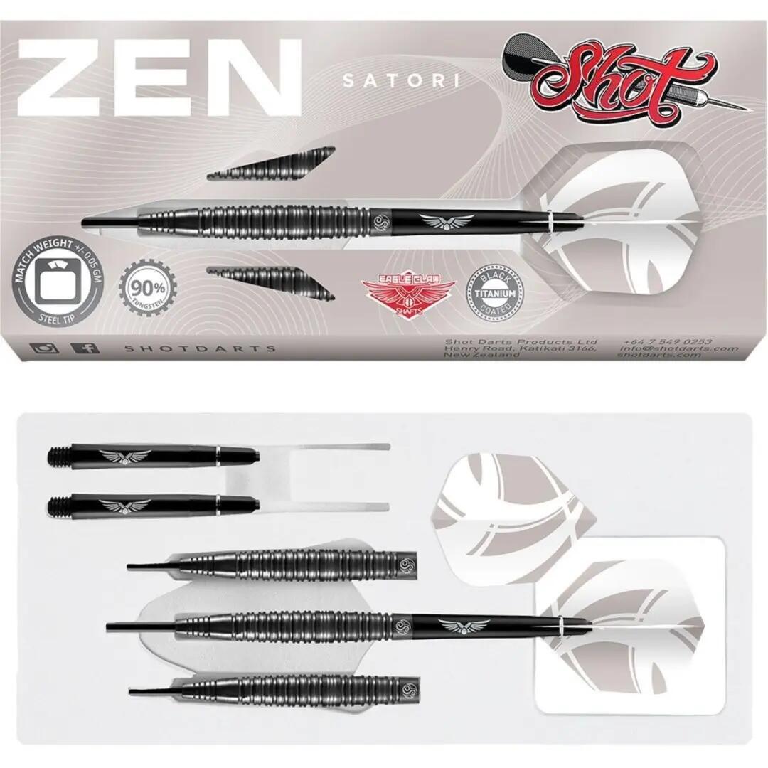 Shot Zen Satori 90% Steeldarts 24g 5/5