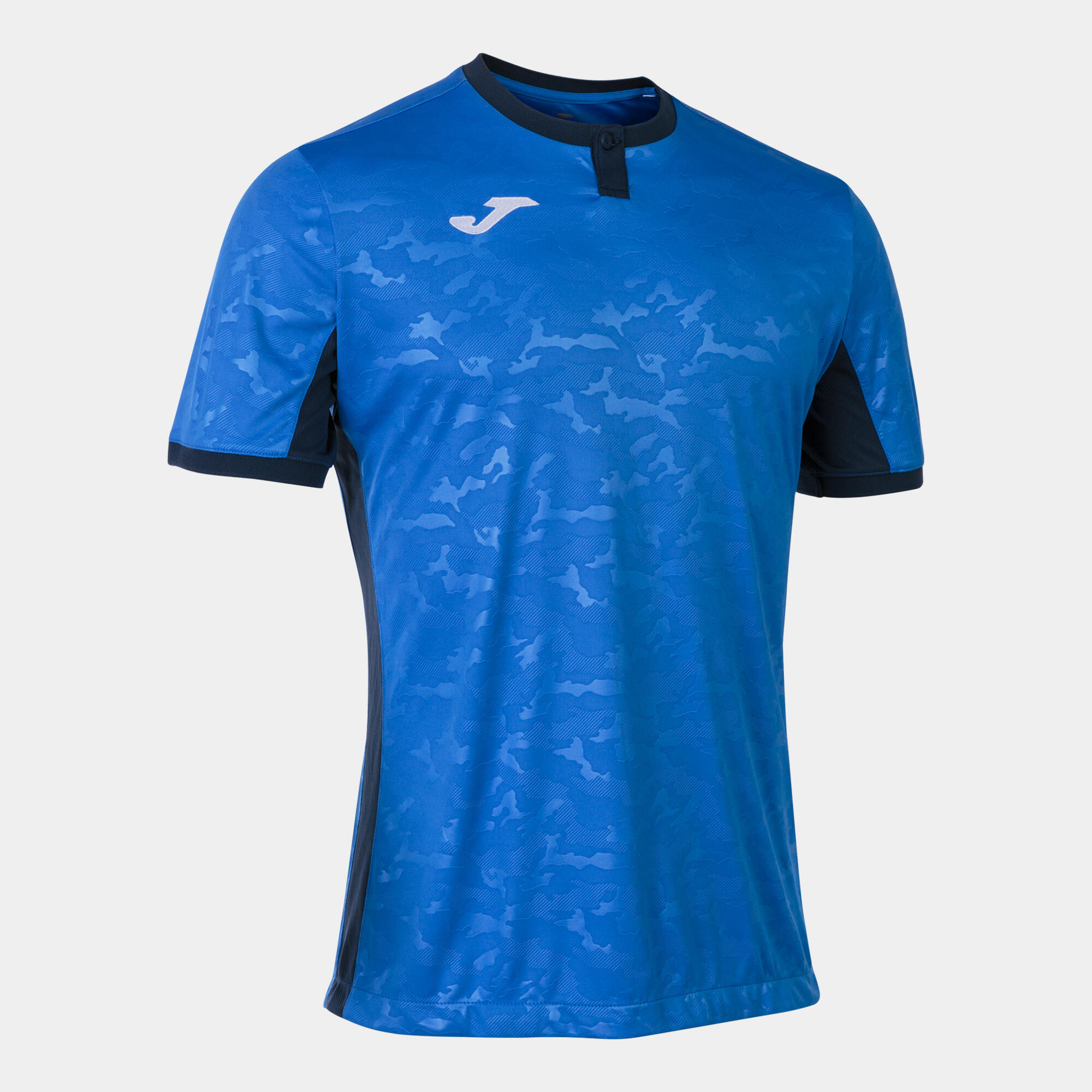T-shirt manga curta futebol homem joma toletum ii azul royal