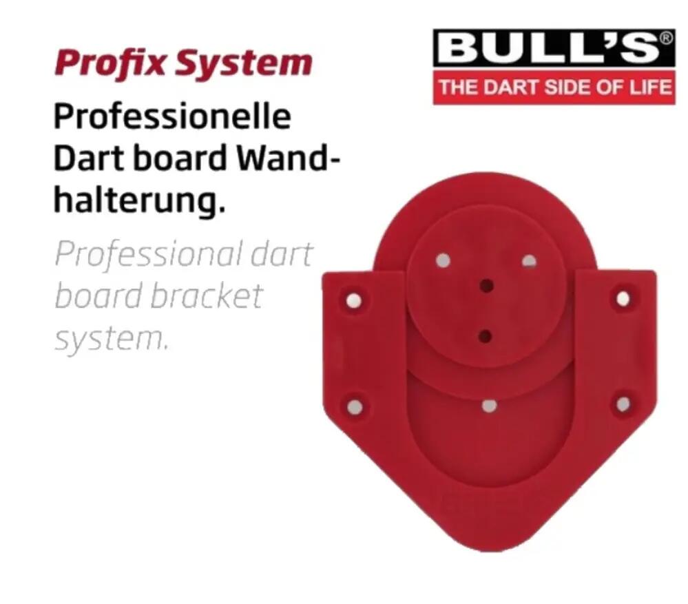 BULL'S Profix Bristle Board Wandhalter 2/2