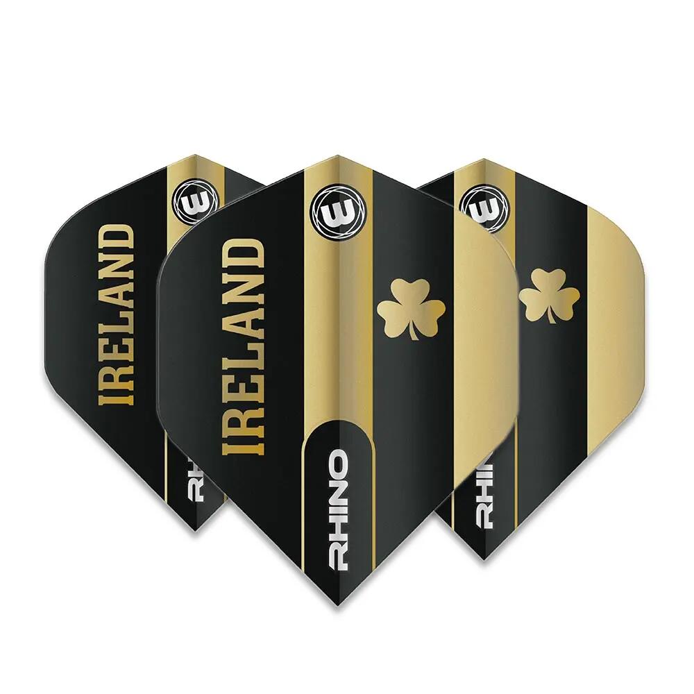 Letky Rhino Black & Gold Flag - Ireland W6905.203 2/3