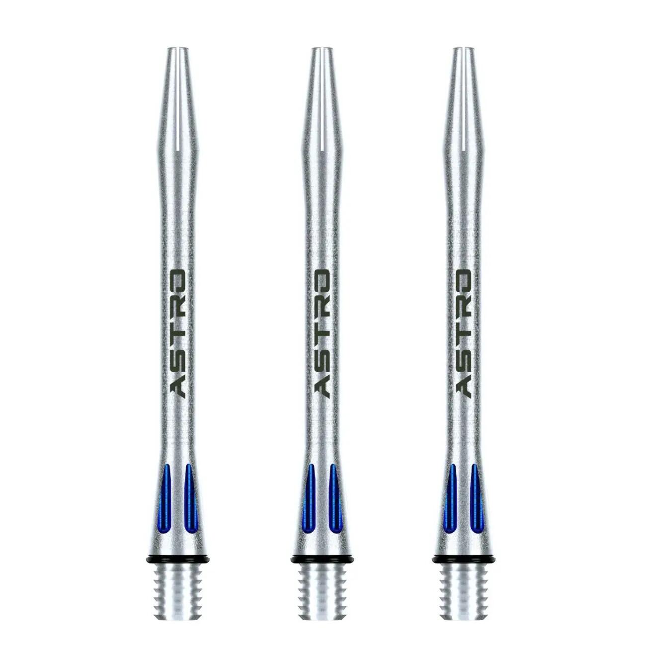 Násadky Astro Aluminium - medium - black 3/4