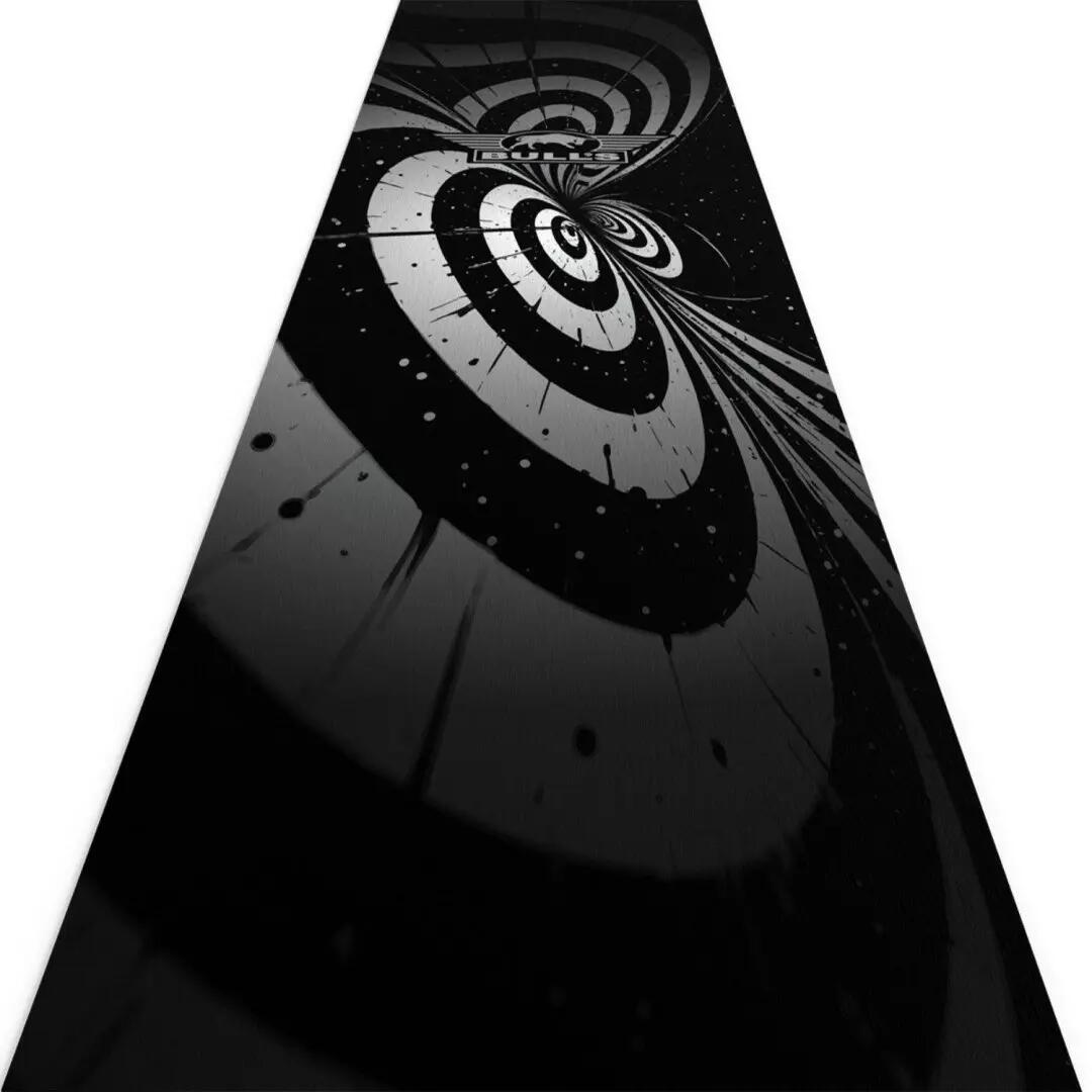 Bulls Illusion Carpet Dartmat Black/White| 241x55 cm 2/4