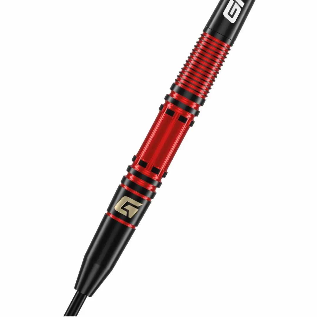 GOAT Darts Szett Athlete steel Piros 11g 7/7