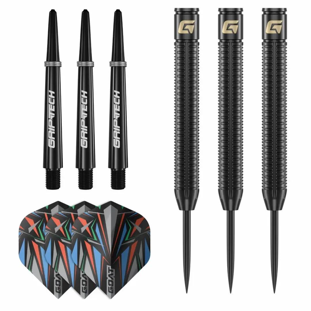 GOAT Darts szett Athlete Black steel, réz, 13g 4/7