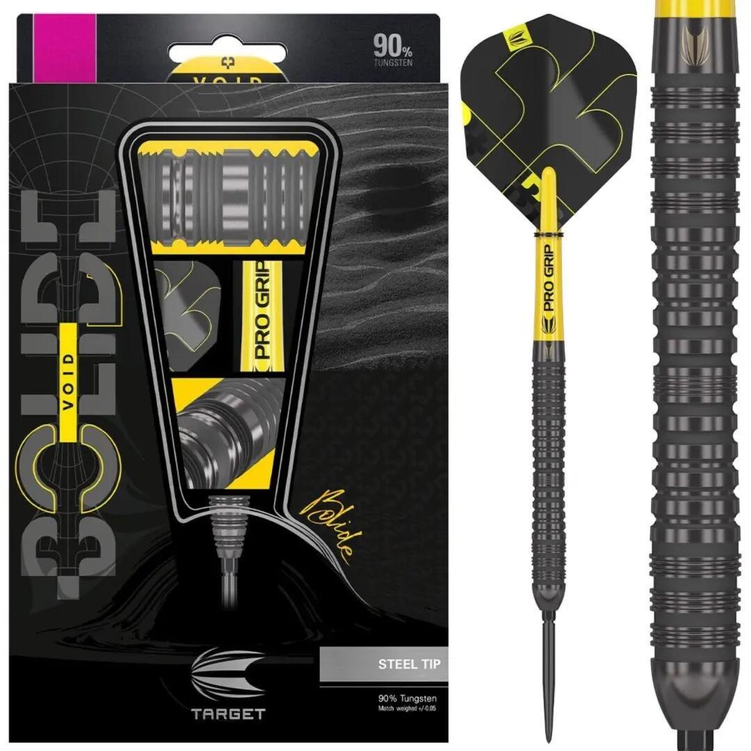 Fléchettes Bolide Void en tungstène 90% - Pointe acier 21g 3/4
