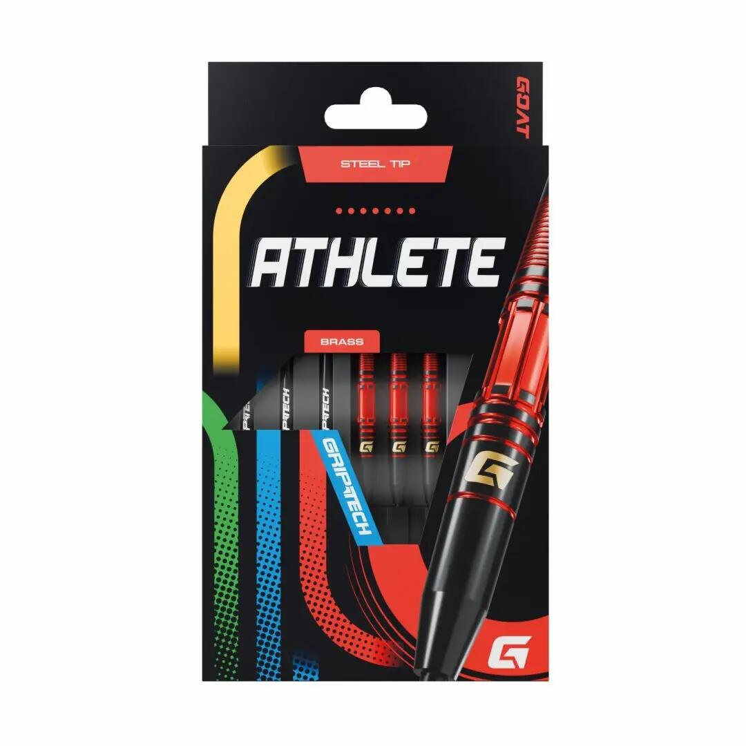 GOAT Darts Szett Athlete steel Piros 11g 6/7