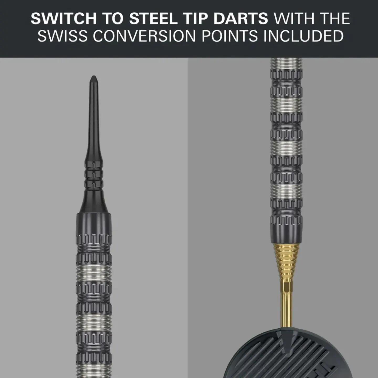 Fléchettes Soft Tip Rob Cross 95K en Tungstène 95% 6/7