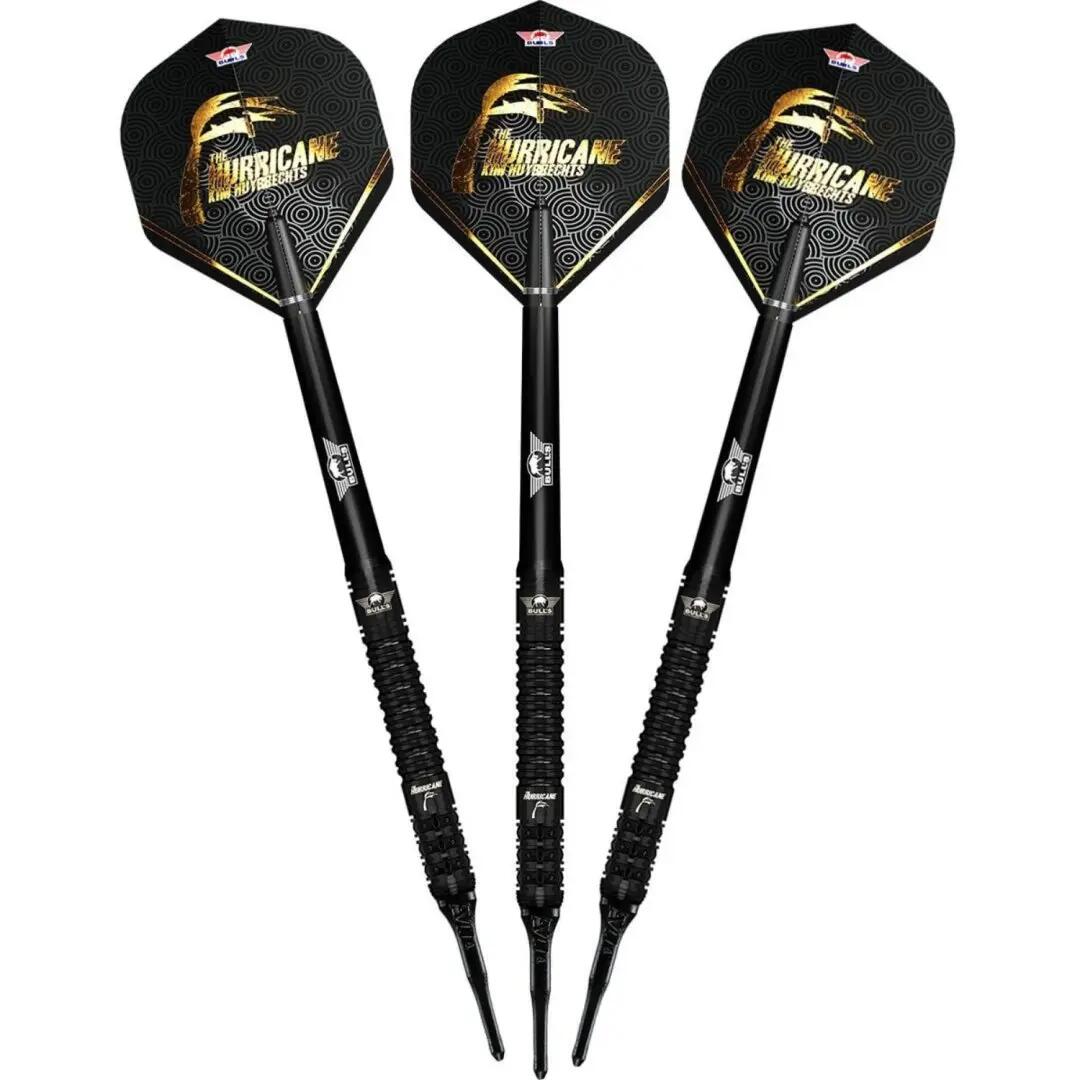 BULLS Kim Huybrechts 90% E2 Full Black 19 g Softtip 3/6