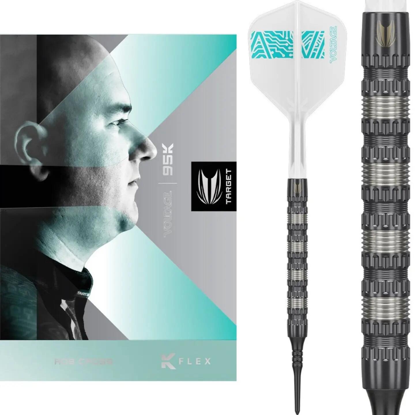 Fléchettes Soft Tip Rob Cross 95K en Tungstène 95% 2/7