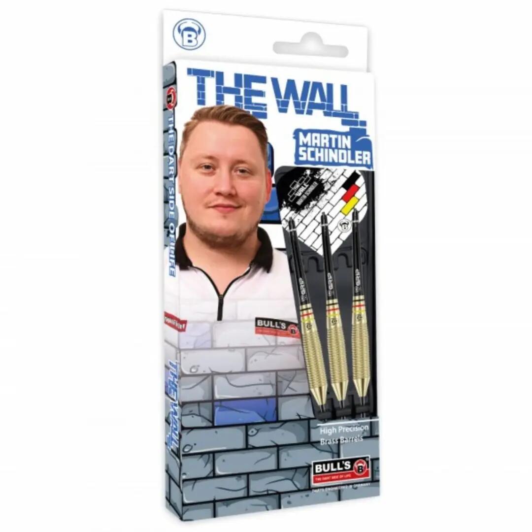 BULL'S Martin Schindler Natural Brass Steel Dart 21g 5/5