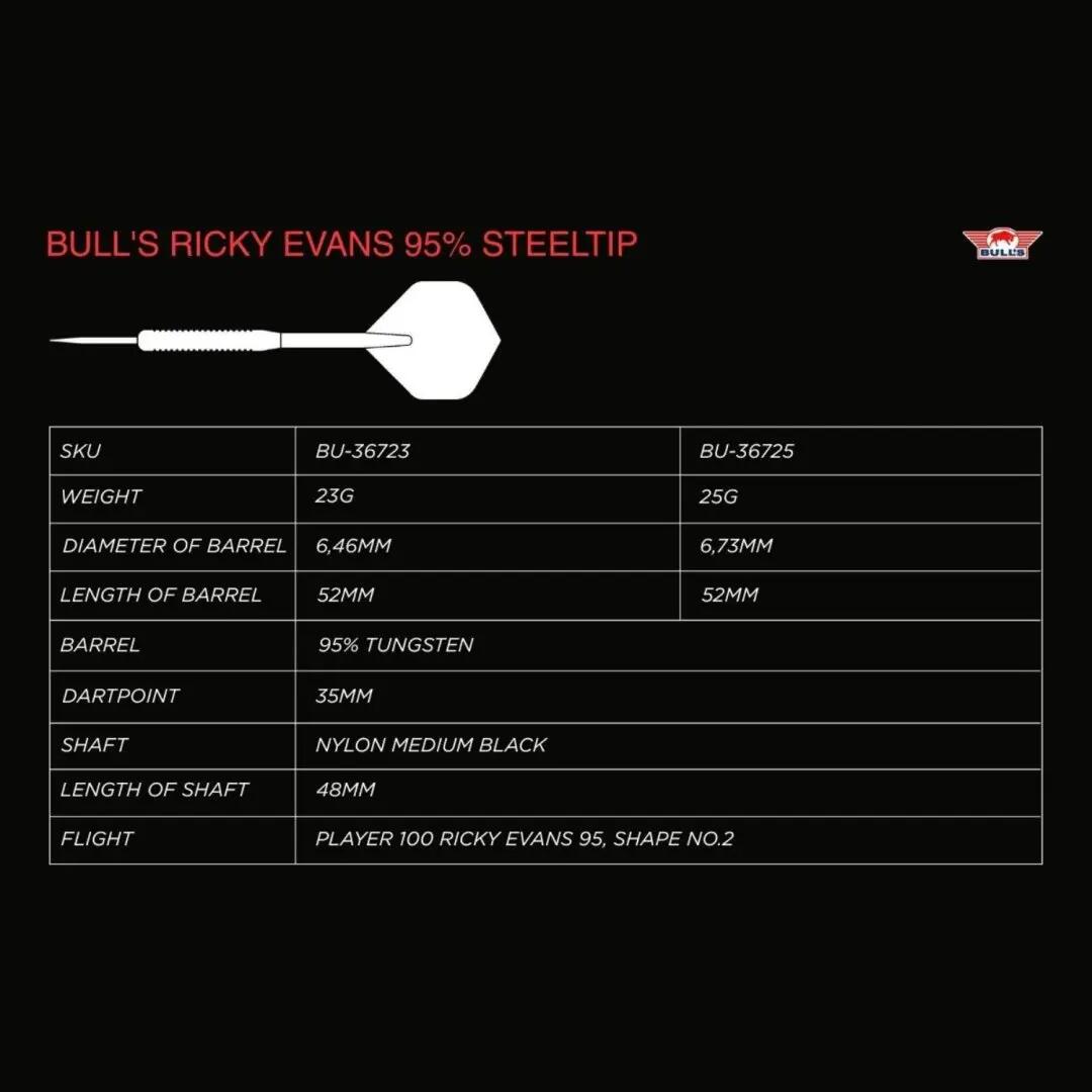 BULLS Ricky Evans 95% Steeltip 24 g 7/7