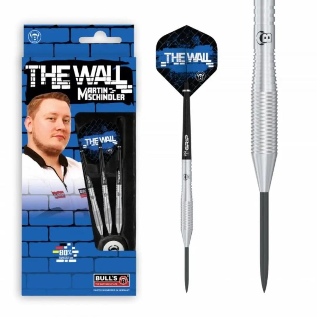 BULL'S Martin Schindler TW80 Steeldart, 23g.,, 80% Tungsten 23gr 3/5