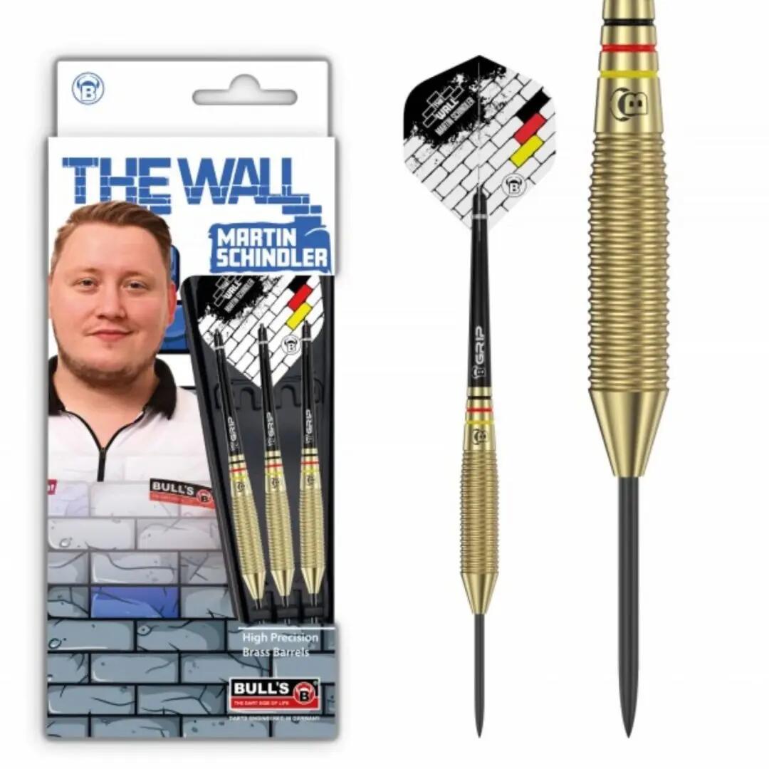 BULL'S Martin Schindler Natural Brass Steel Dart 21g 3/5