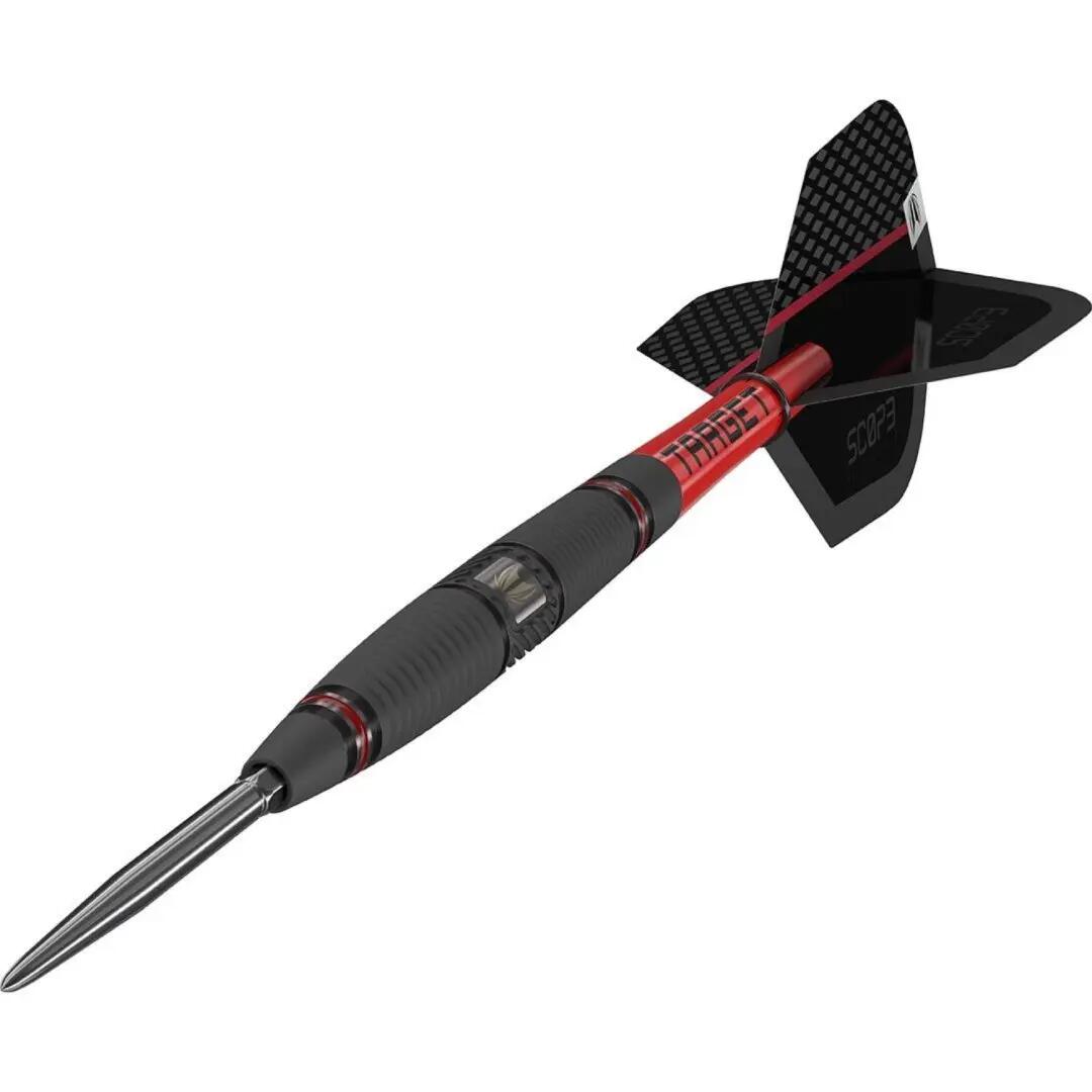 Target Darts Scope Steel Tip Dart Set 24G - 90% Wolfram 6/6