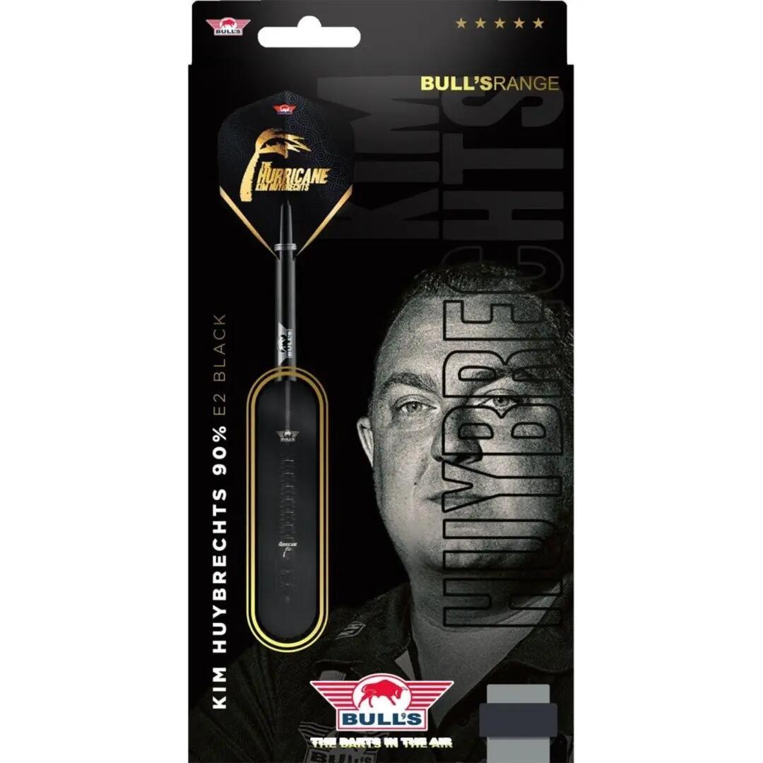 BULLS Kim Huybrechts 90% E2 Full Black Steeltip 25 g 6/7