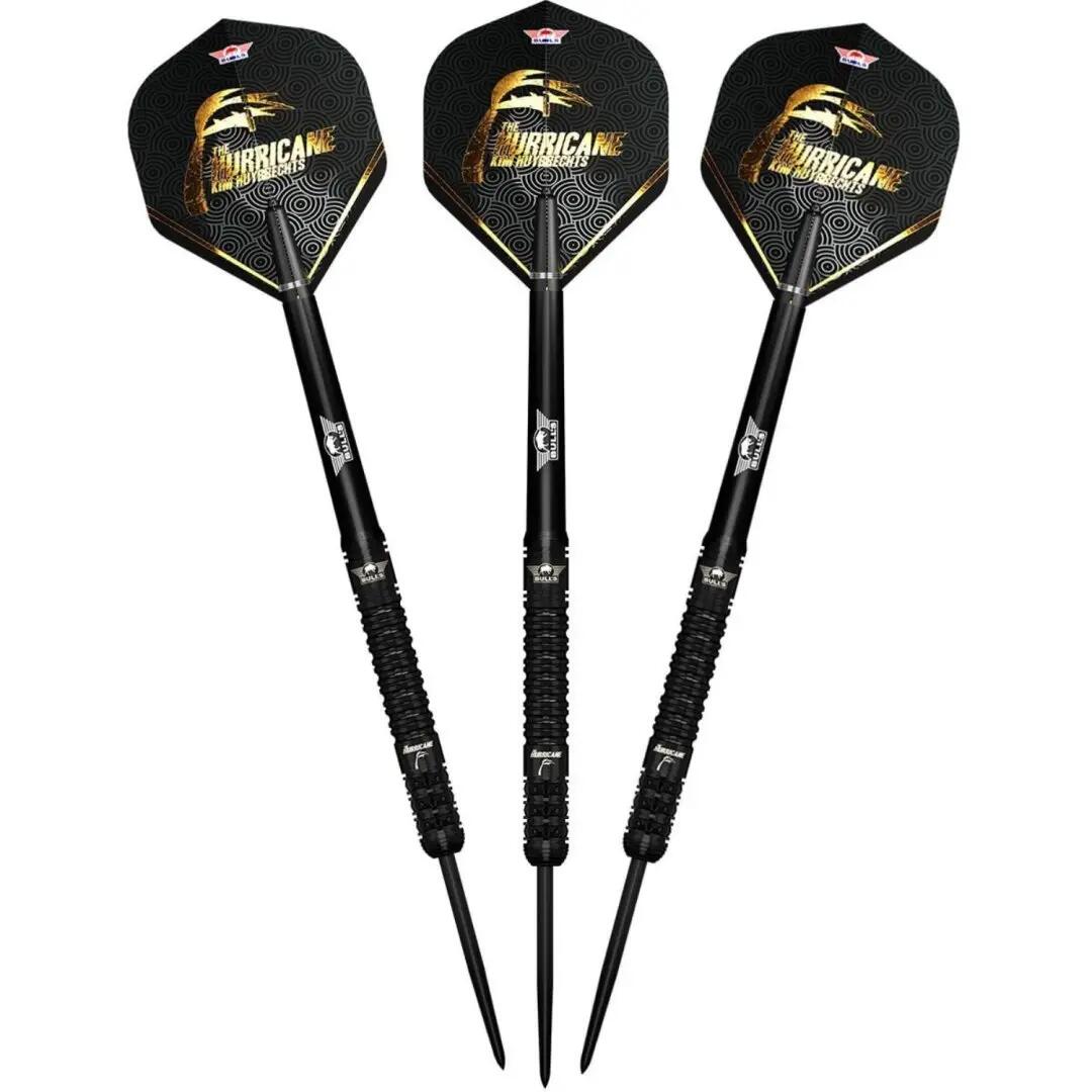 BULLS Kim Huybrechts 90% E2 Full Black Steeltip 25 g 3/7