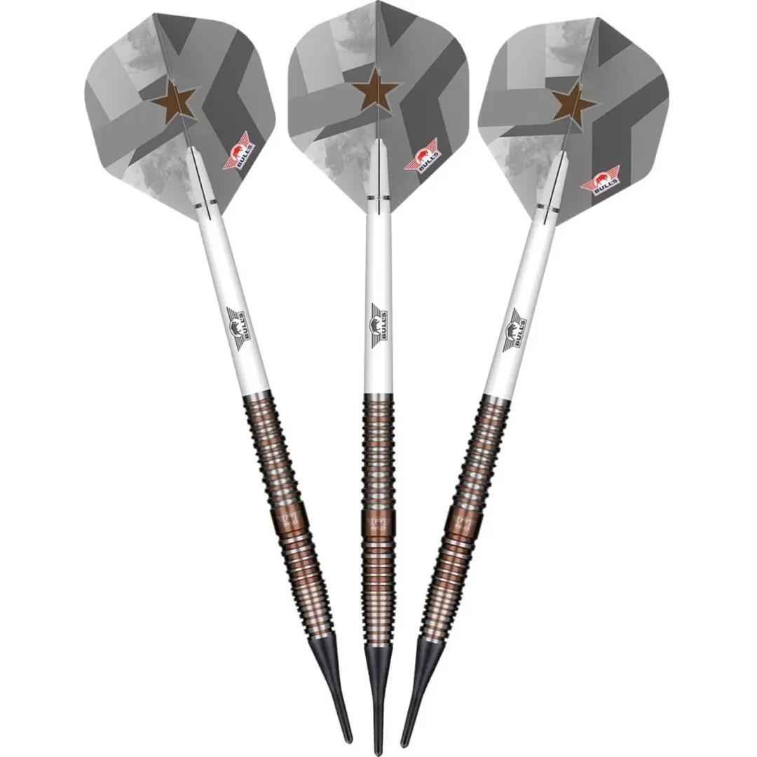 Max Hopp E5 90% Tungsten Softtip Dartpijlen 3/7