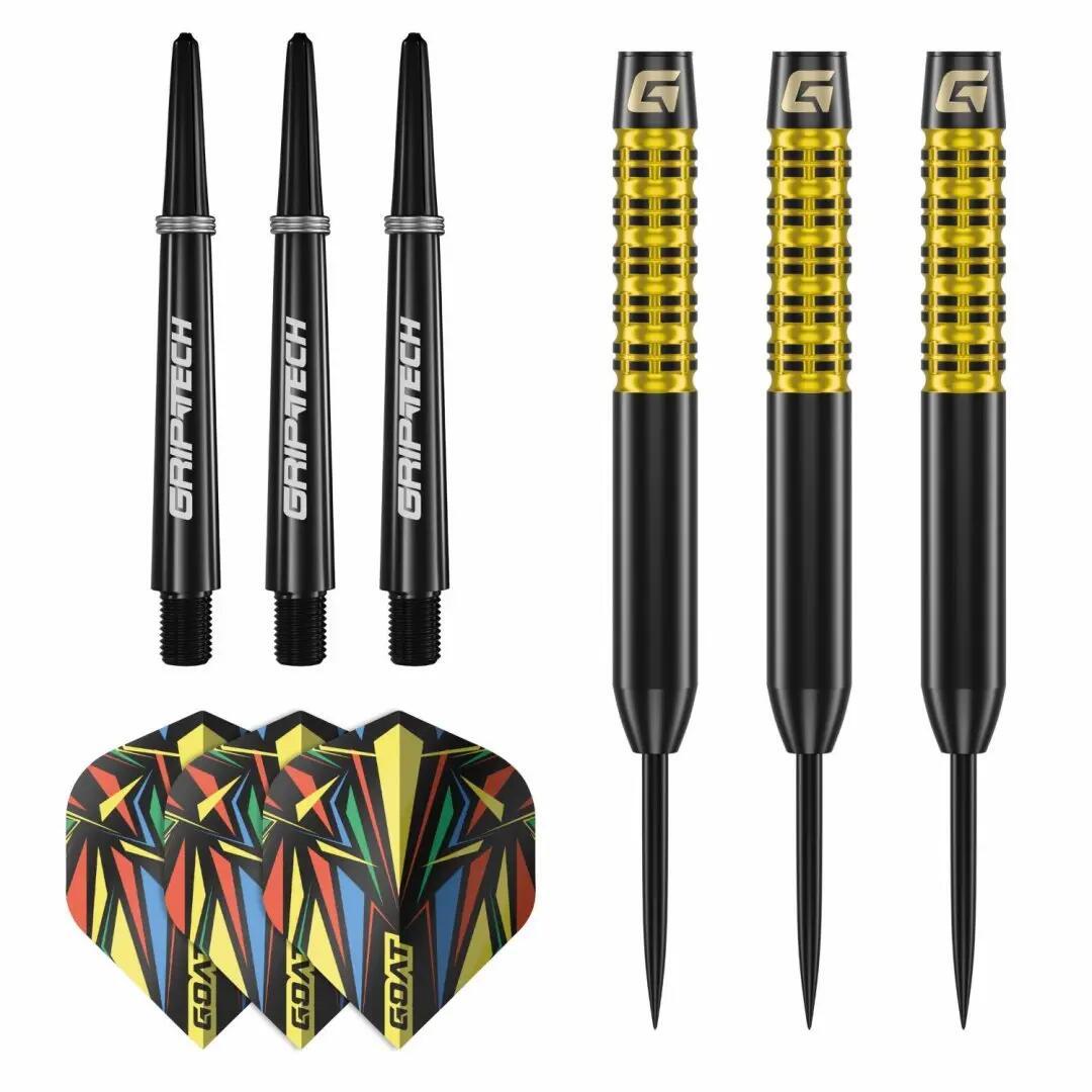 GOAT Darts szett Athlete Yellow steel réz, 12g 4/7