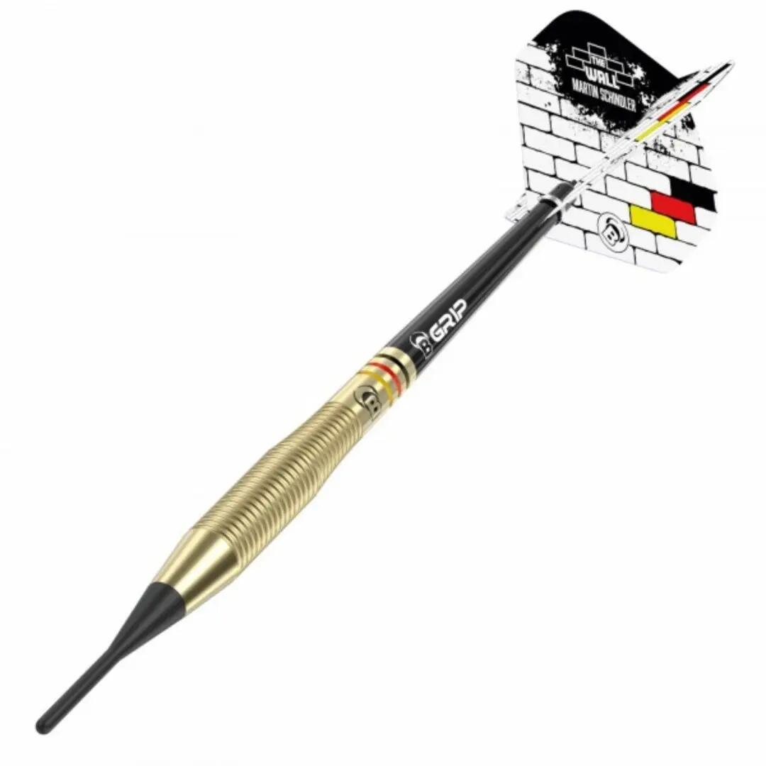 BULL'S Martin Schindler Natural Brass Softdart 18g 4/5
