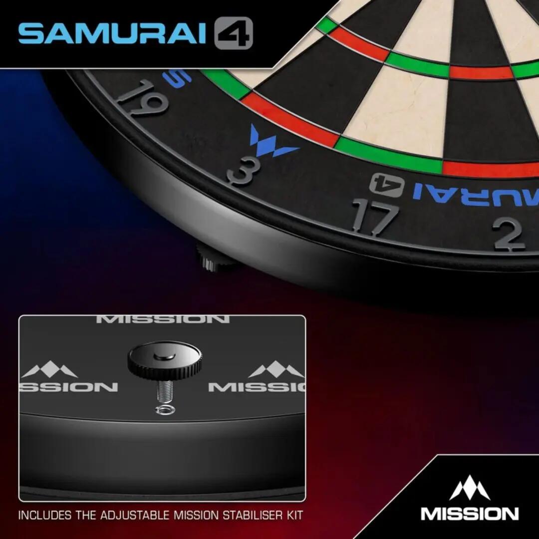 Sisalový terč Samurai 4 6/7