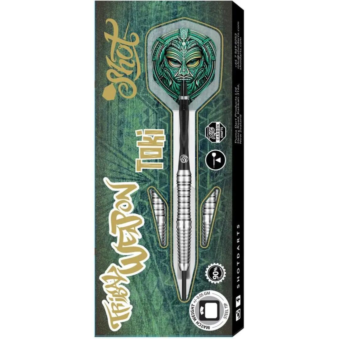 Shot Tribal Weapon Toki 90% Tungsten Steeldarts 24g 5/5