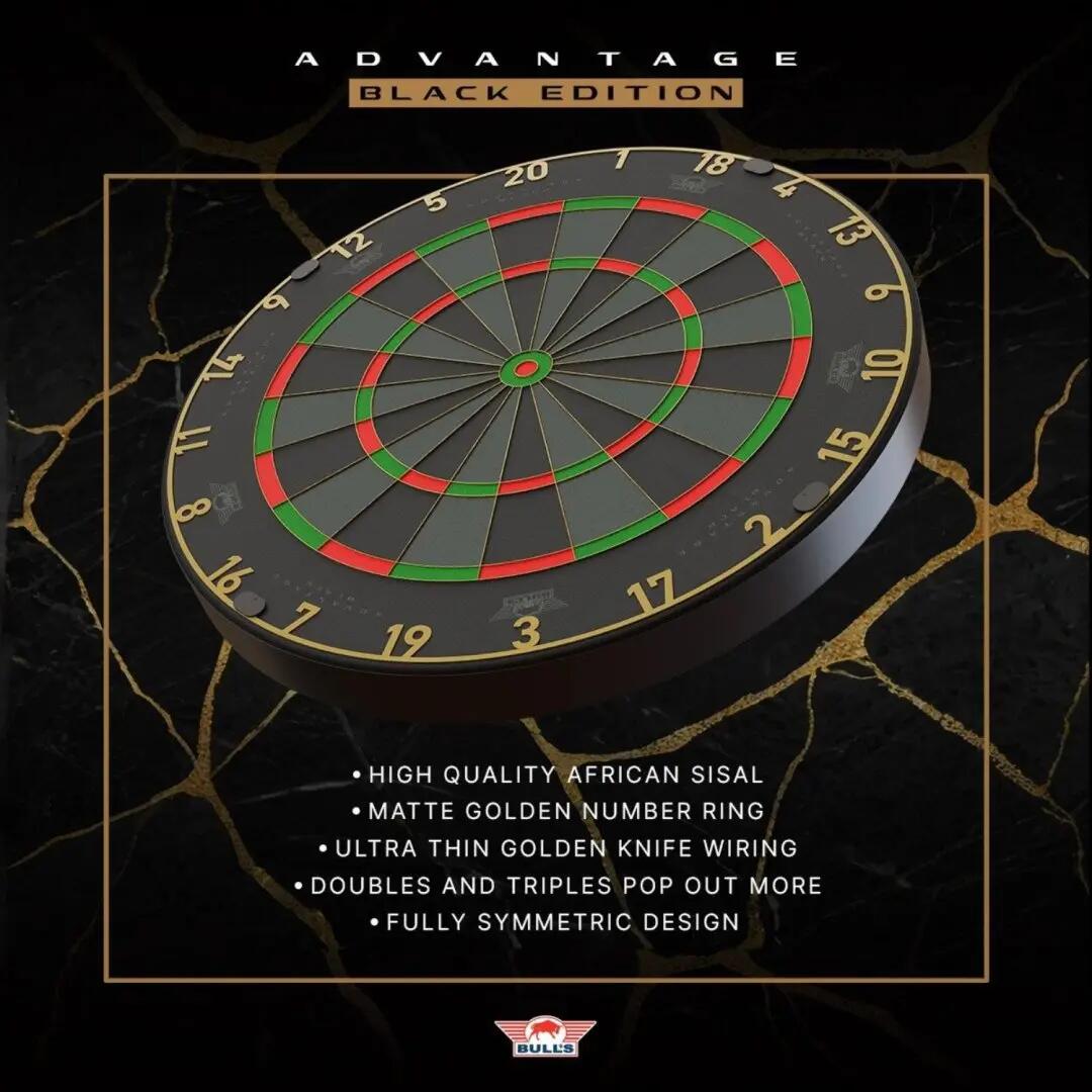 Advantage Black Dartbord 7/10
