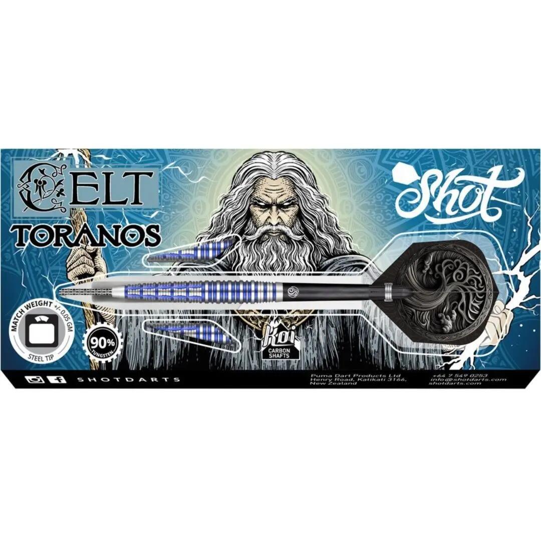 Shot Celt Toranos 90% Steeldarts 23g 5/5