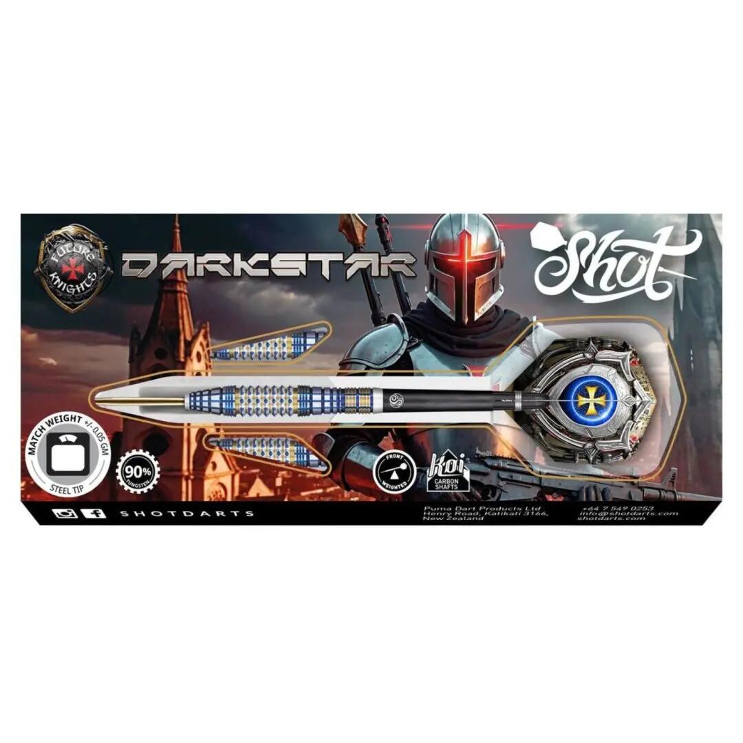 Shot Future Knights Darkstar 90% Steeldarts 24gr. 6/6
