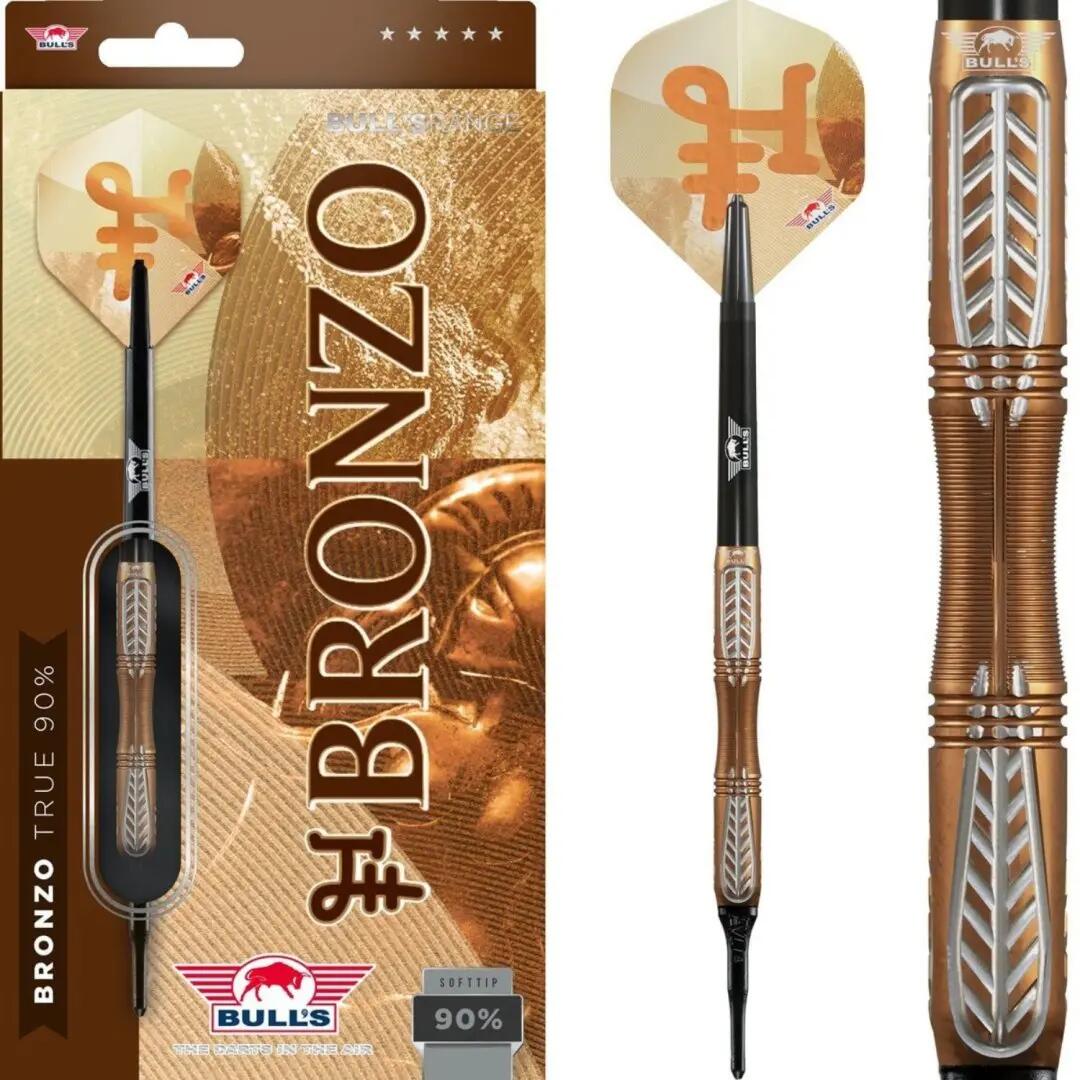 Bronzo True 90% Softtip Dartpijlen 3/7
