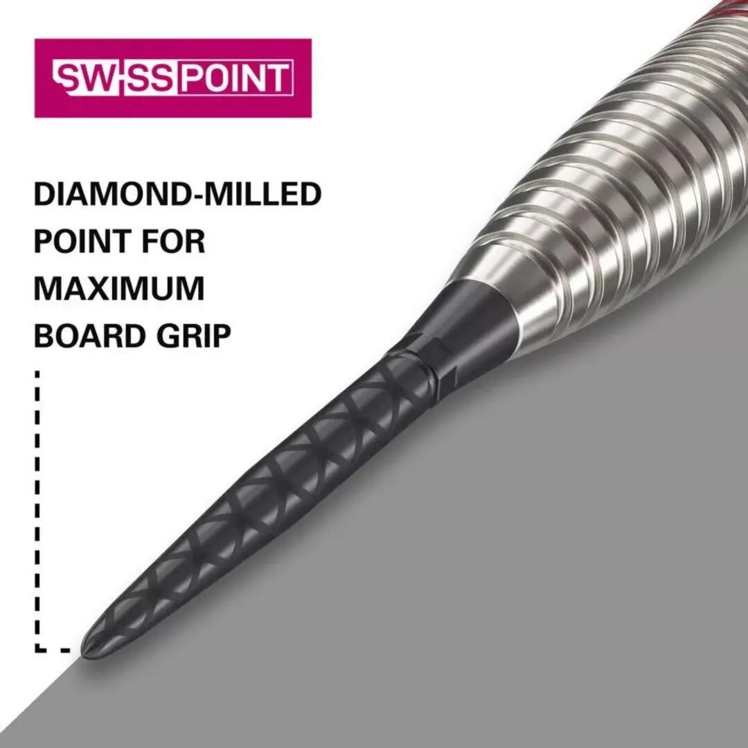 SP Storm Diamond dartpunten met Swiss Point technologie 4/8