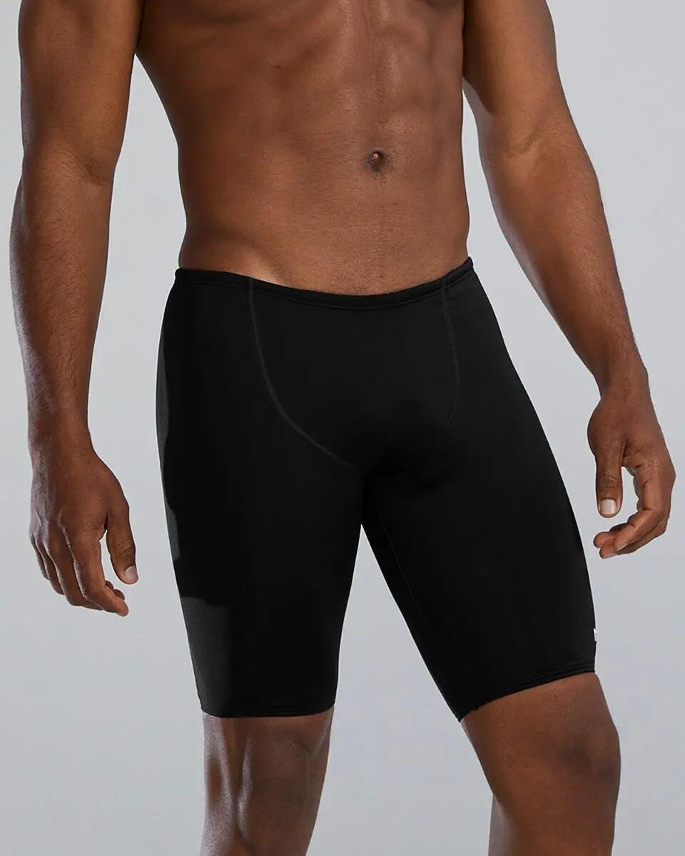 TYR Durafast Elite Solid Jammer - Blu navy - UK Taglia 28 4/5