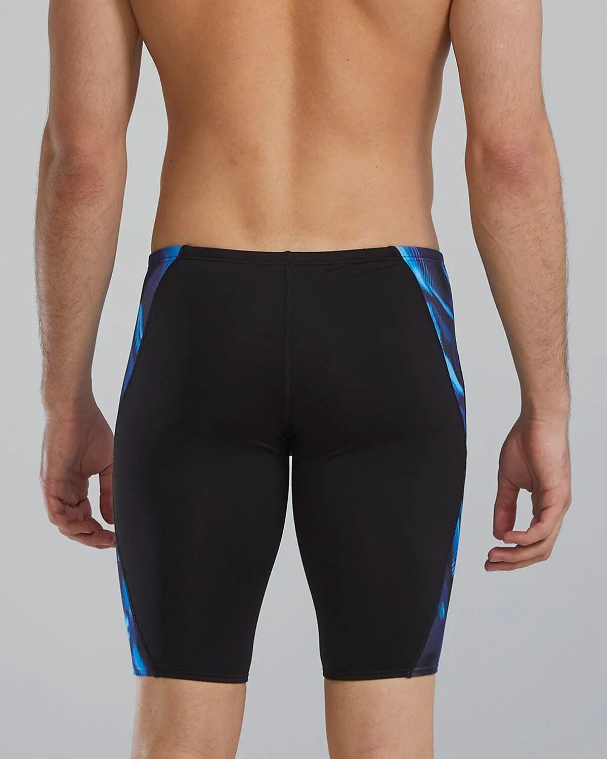 Jammer TYR Durafast Elite Waveform masculino - Azul/Verde Tamanho UK28 2/5